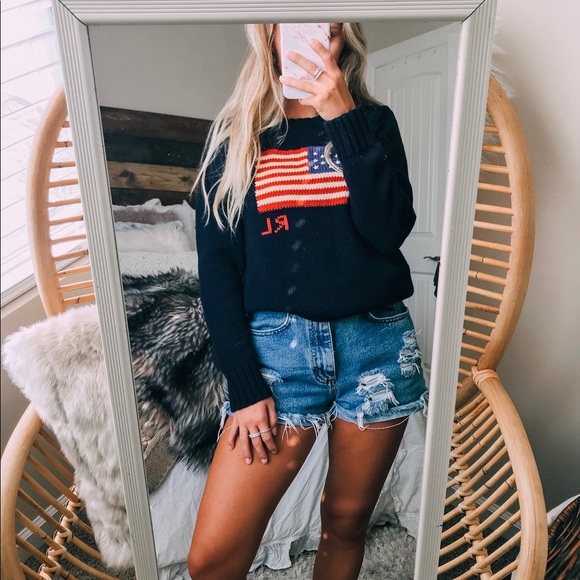 Polo Ralph Lauren Sweaters - Polo Ralph Lauren Flag Cotton Sweater